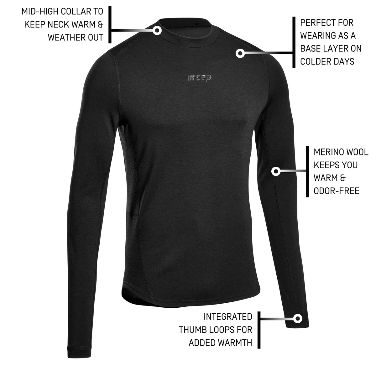 CEP Cold Weather Merino Long Sleeve Men's product image