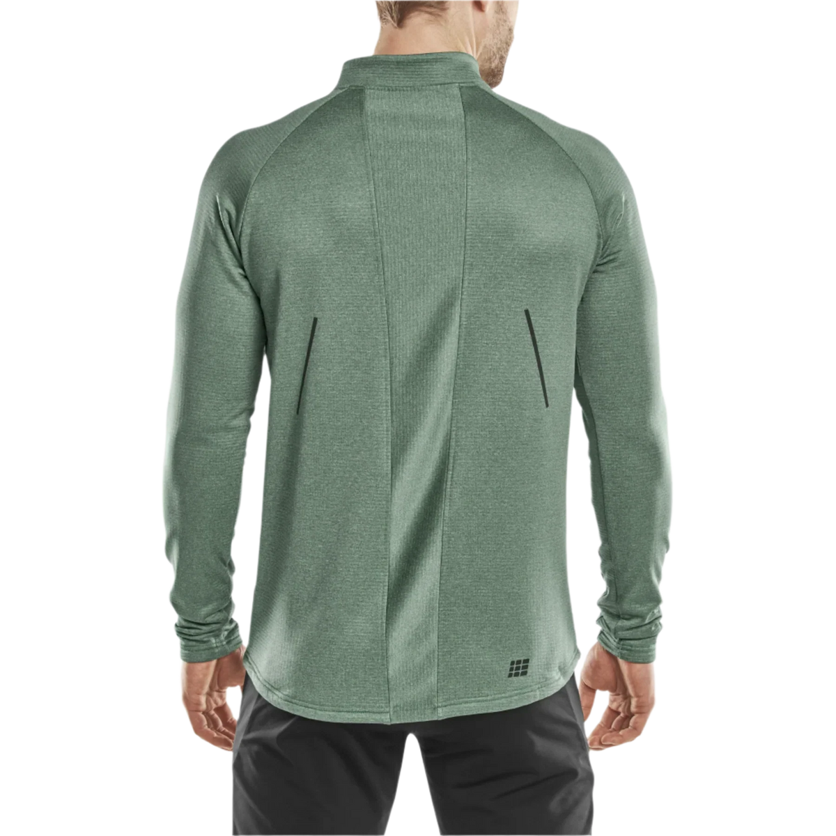 CEP Men's Cold Weather Quarter Zip Green
