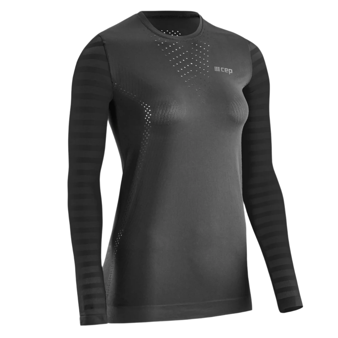 CEP Run Ultralight Shirt Long Sleeve Women's Black