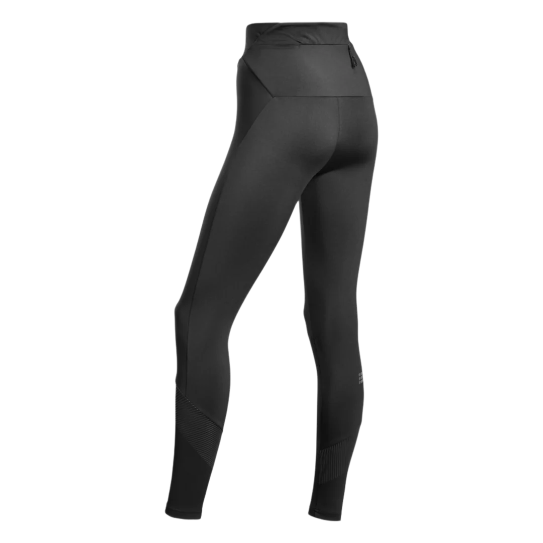 CEP Cold Weather Tights Womens. Black. Back View.