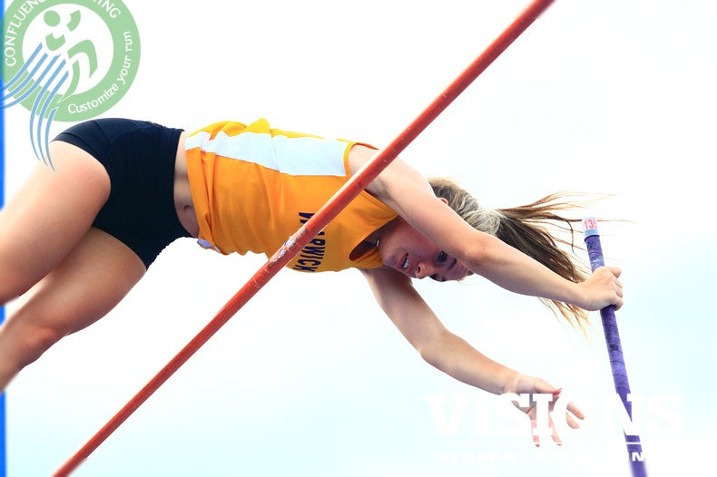 Warwick NY Pole Vaulter at New York State Championships Middletown NY
