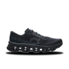 Men's On Running. Cloudmonster 3. Black upper. Black midsole. Lateral view.