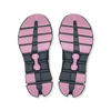 Women's On Running. Cloud X4. Dark Navy upper. Dark Navy midsole. Bottom view.