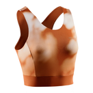 CEP Run Bloom Crop Top Women's Ginger/White