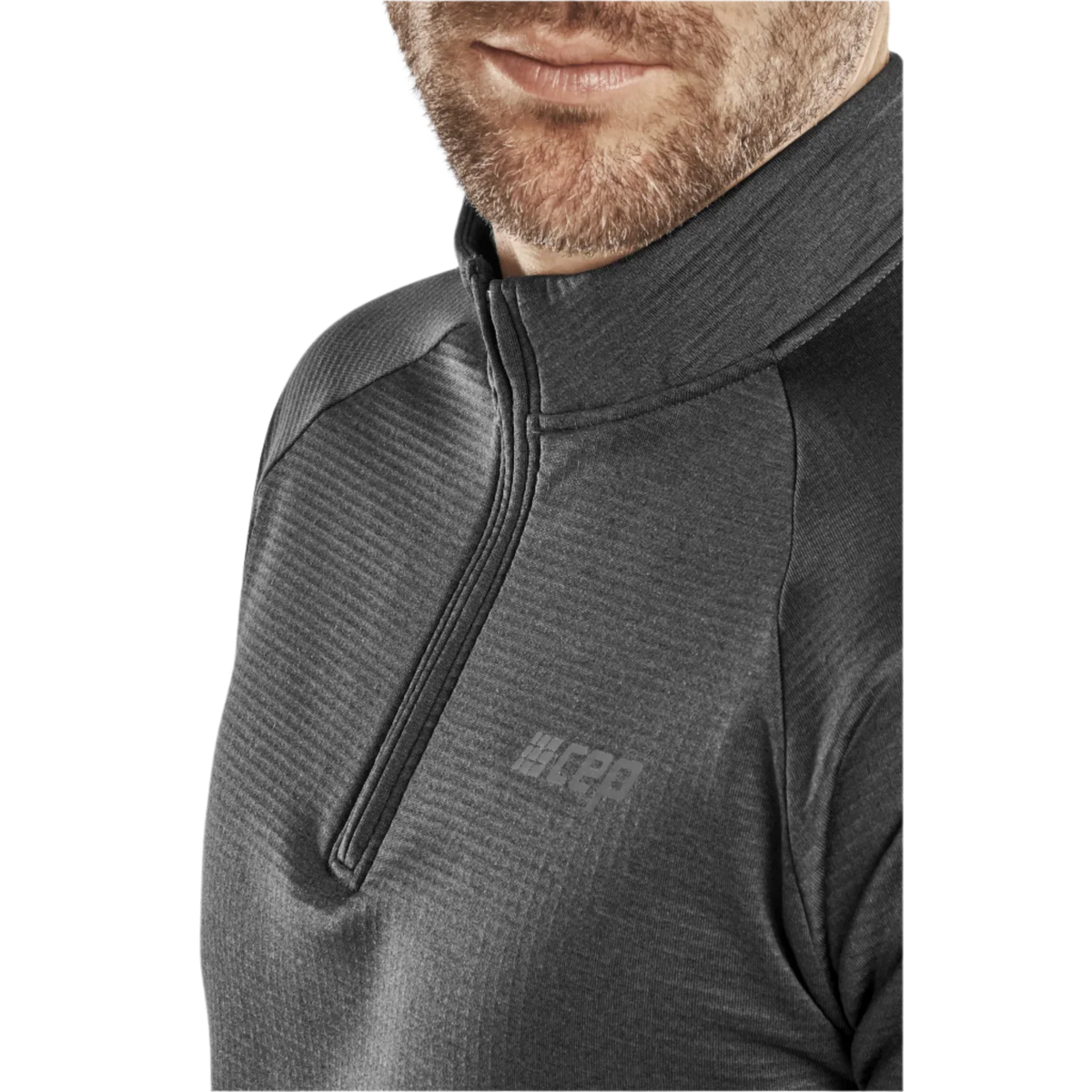 CEP Men's Cold Weather Quarter Zip Black