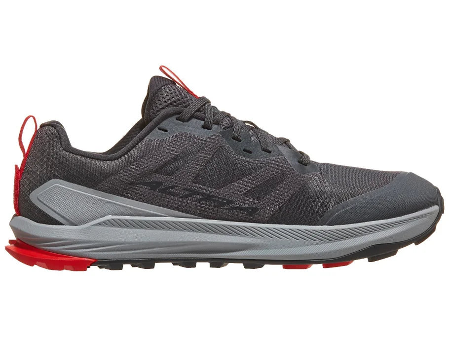 Men's Altra Lone Peak 9 in Dark Shadow, medial view.