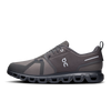 Men's On Cloud 6 WP. Black upper. Black midsole. Medial view.