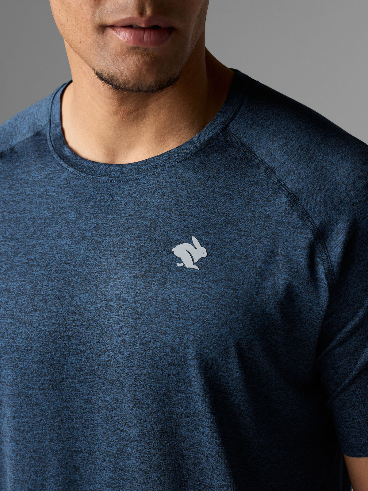 rabbit. EZ TEE. Navy.