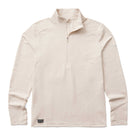 Men's Saucony Triumph 3D 1/2 Zip. Off White.