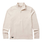 Men's Saucony Triumph 3D 1/2 Zip. Off White.