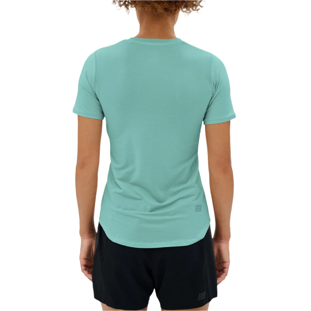 CEP Run Shirt Short Sleeve Women's Light Blue product image
