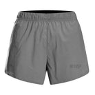 Women's CEP Ultralight Shorts. Grey. Front view.