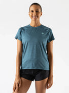 Women's rabbit EZ Tee Short Sleeve in Deep Dive