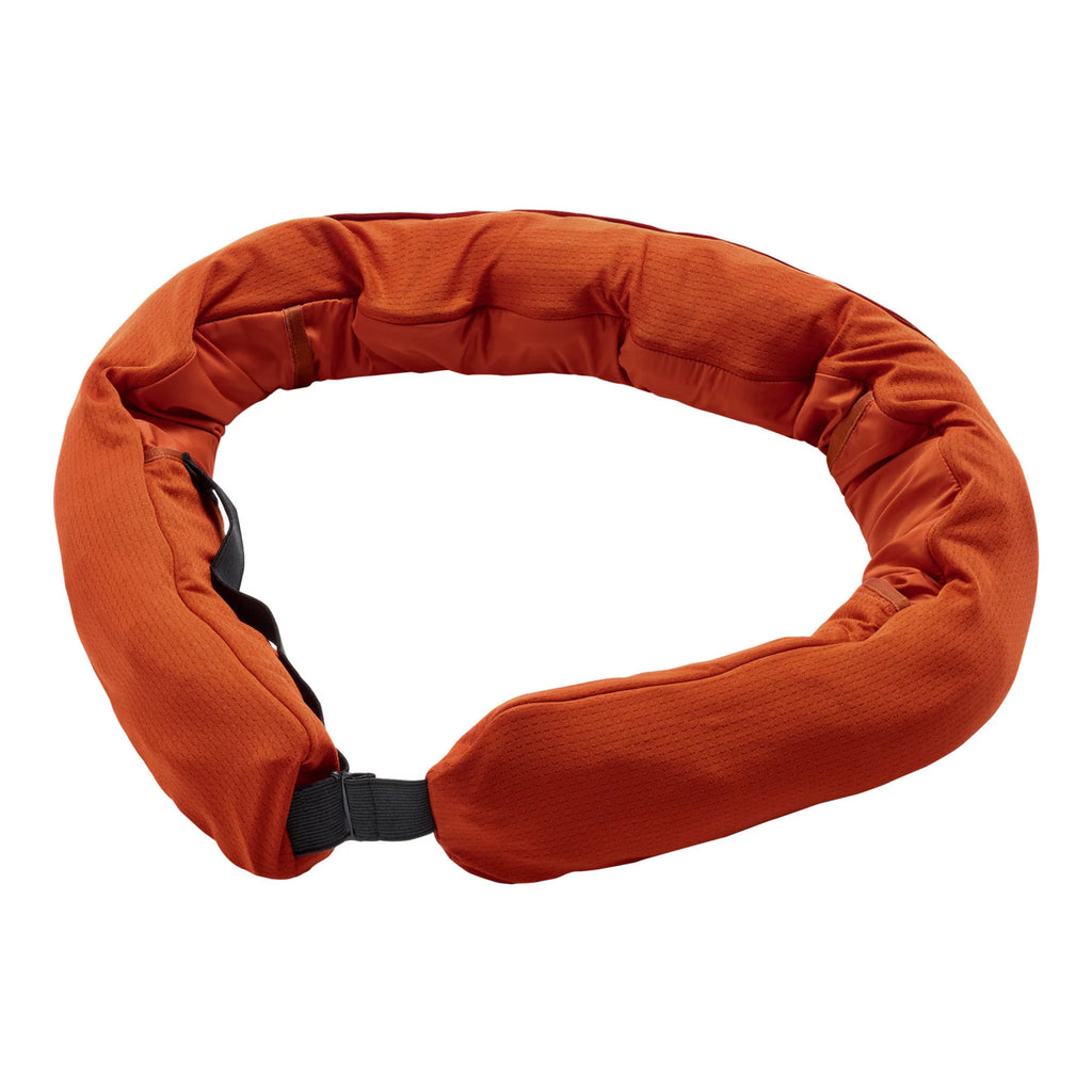 Men's CEP Cold Weather Windbreaker. Dark Orange. Packed view.