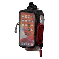 Nathan SpeedView water bottle. Black.
