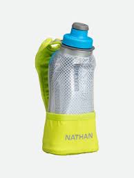 Nathan Insulated water bottle. 12 oz. Yellow.