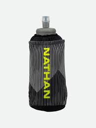 Nathan Exodraw 18oz waterbottle. Black/Yellow.