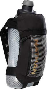Nathan Insulated water bottle. 12 oz. Black.