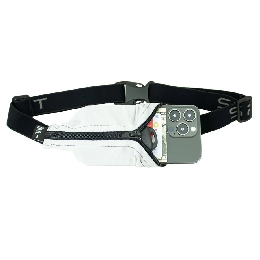 Unisex Spibelt Large Pocket | White