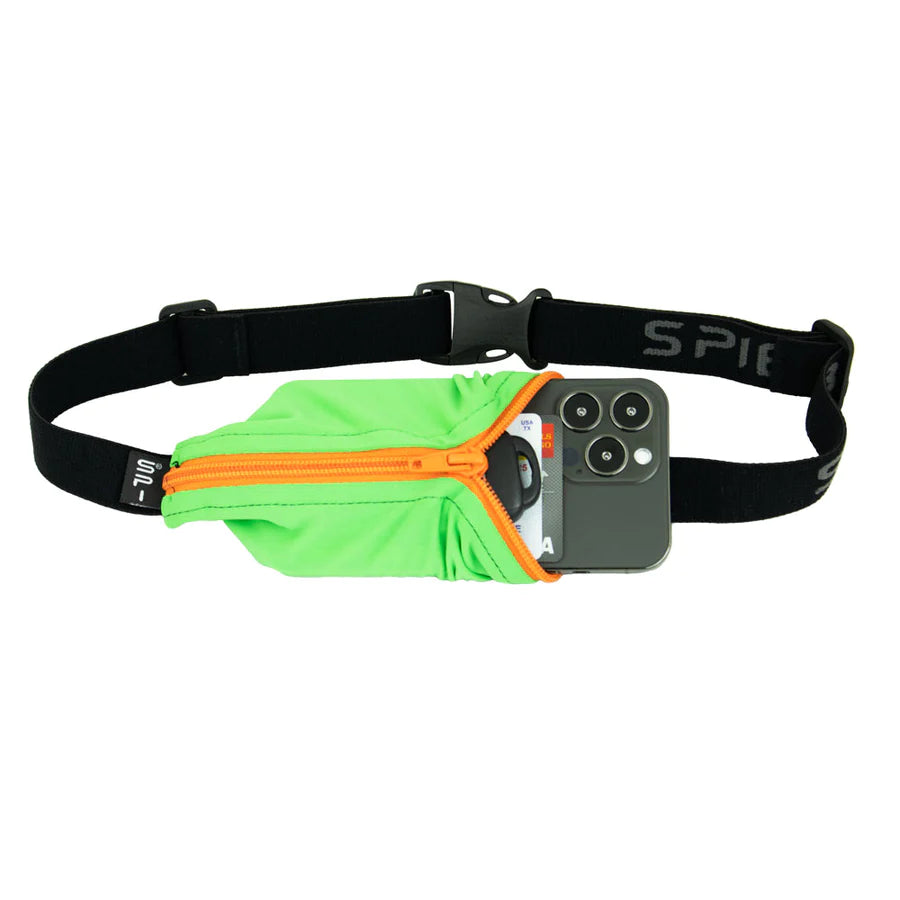 Unisex Spibelt Large Pocket | Green | Orange